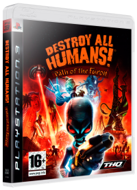Destroy All Humans! Path of the Furon Asian English Playstation 3 AS box art